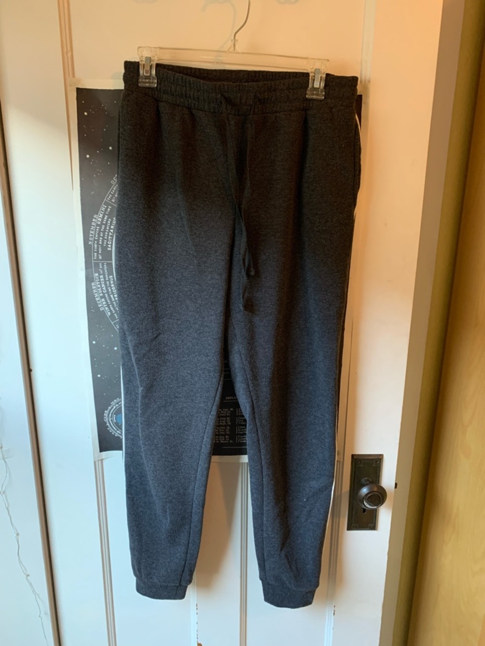 Ci Sono Charcoal Gray Jogger Sweatpants